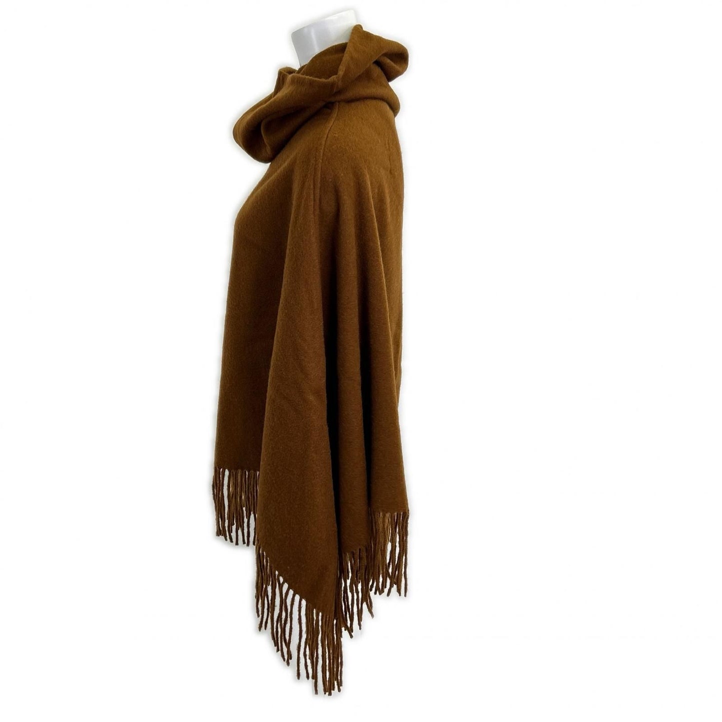 Hermes 06 Cashmere 100 Fringe Poncho TU Cape — view 2