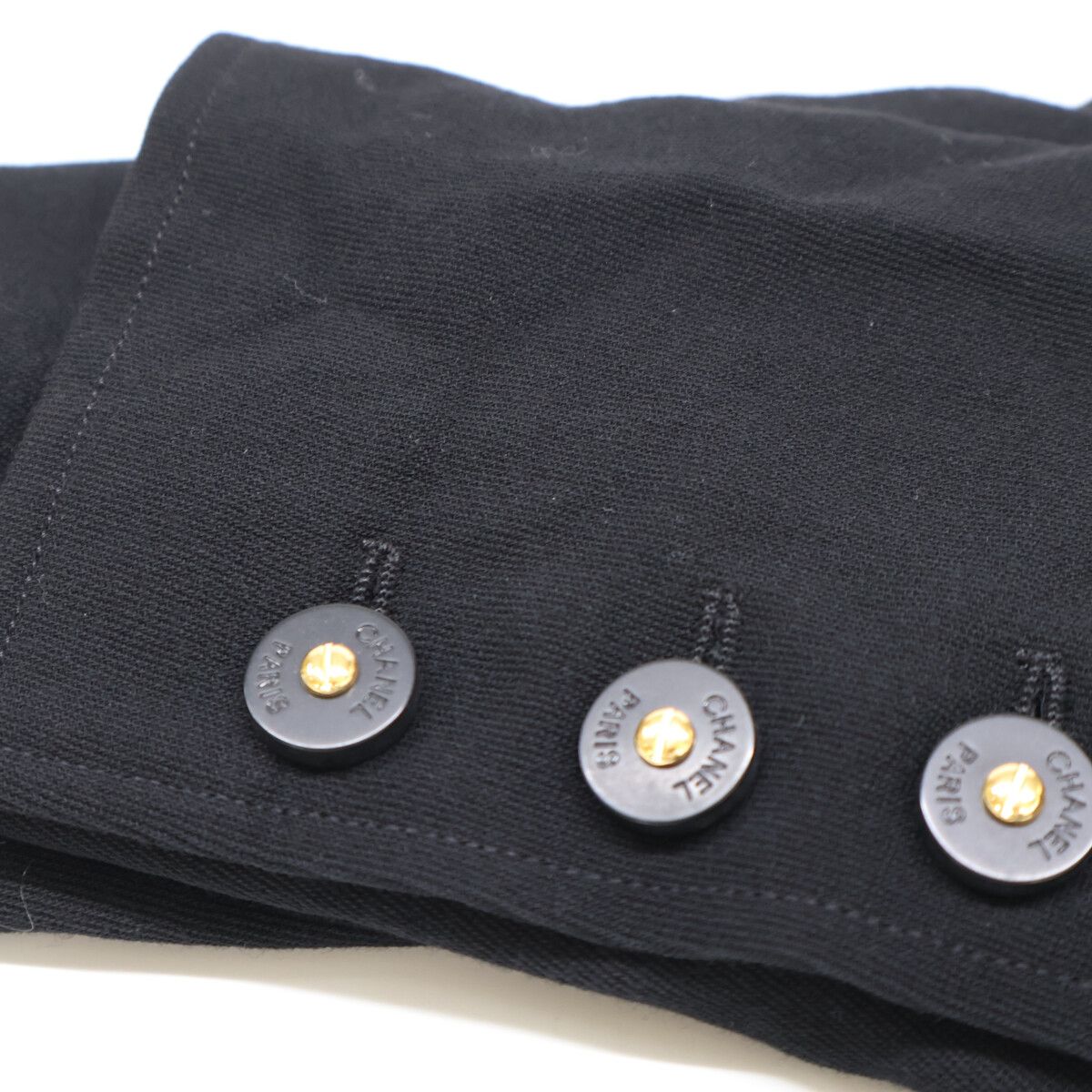 Chanel Logo Button Single 42 Jacket — view 9