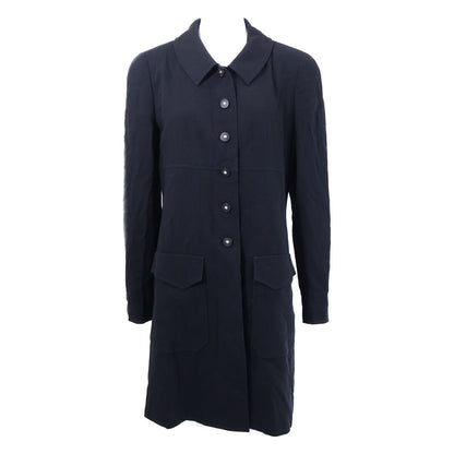 Chanel Logo Button Single 42 Jacket