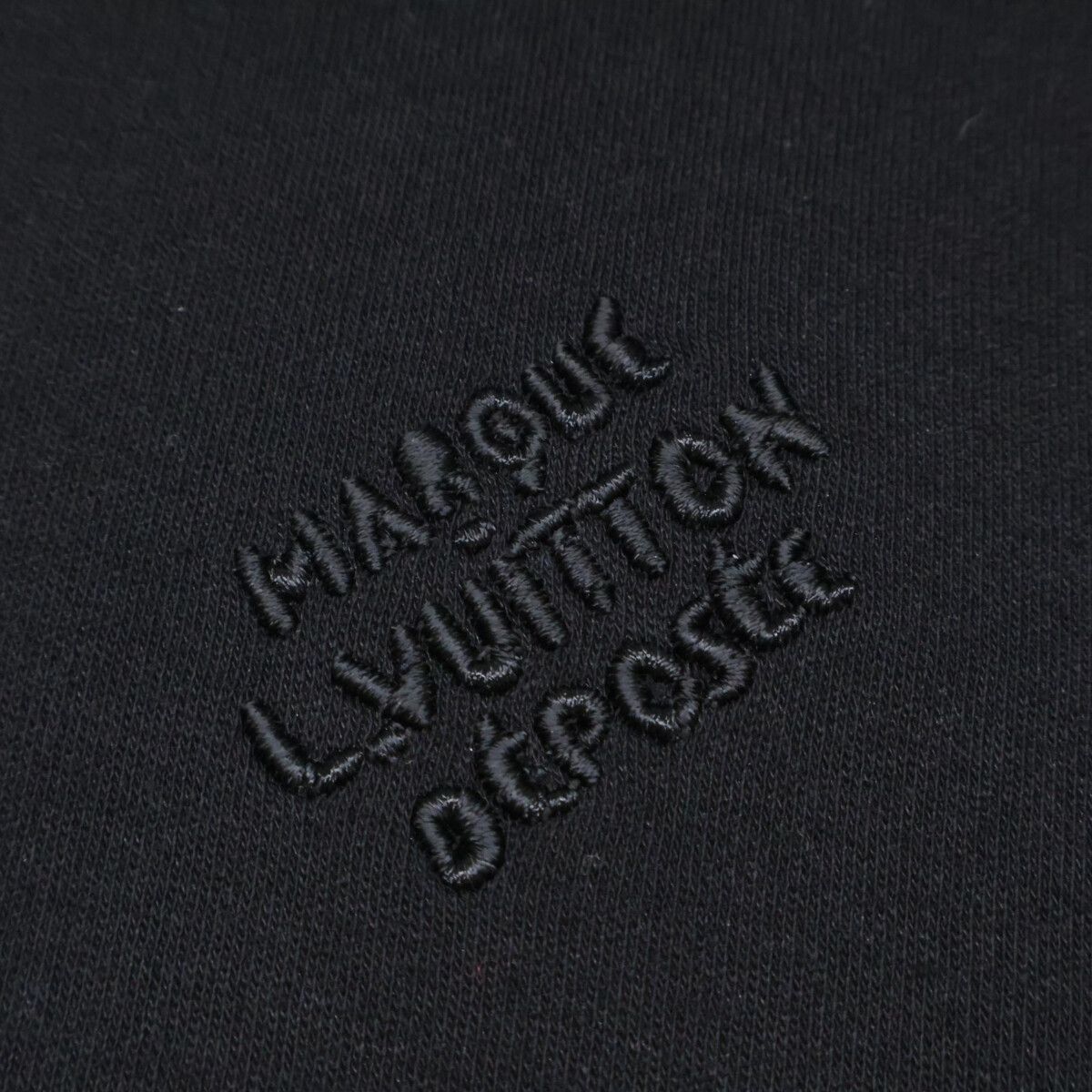 Louis Vuitton Cfj Embroidered Zip Jersey Hoodie — view 8