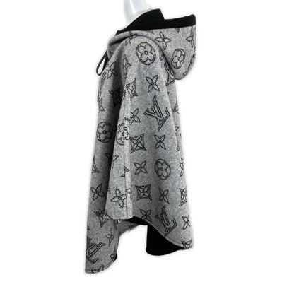 Louis Vuitton Mahina Monogram Reversible Poncho Cape TU — view 2