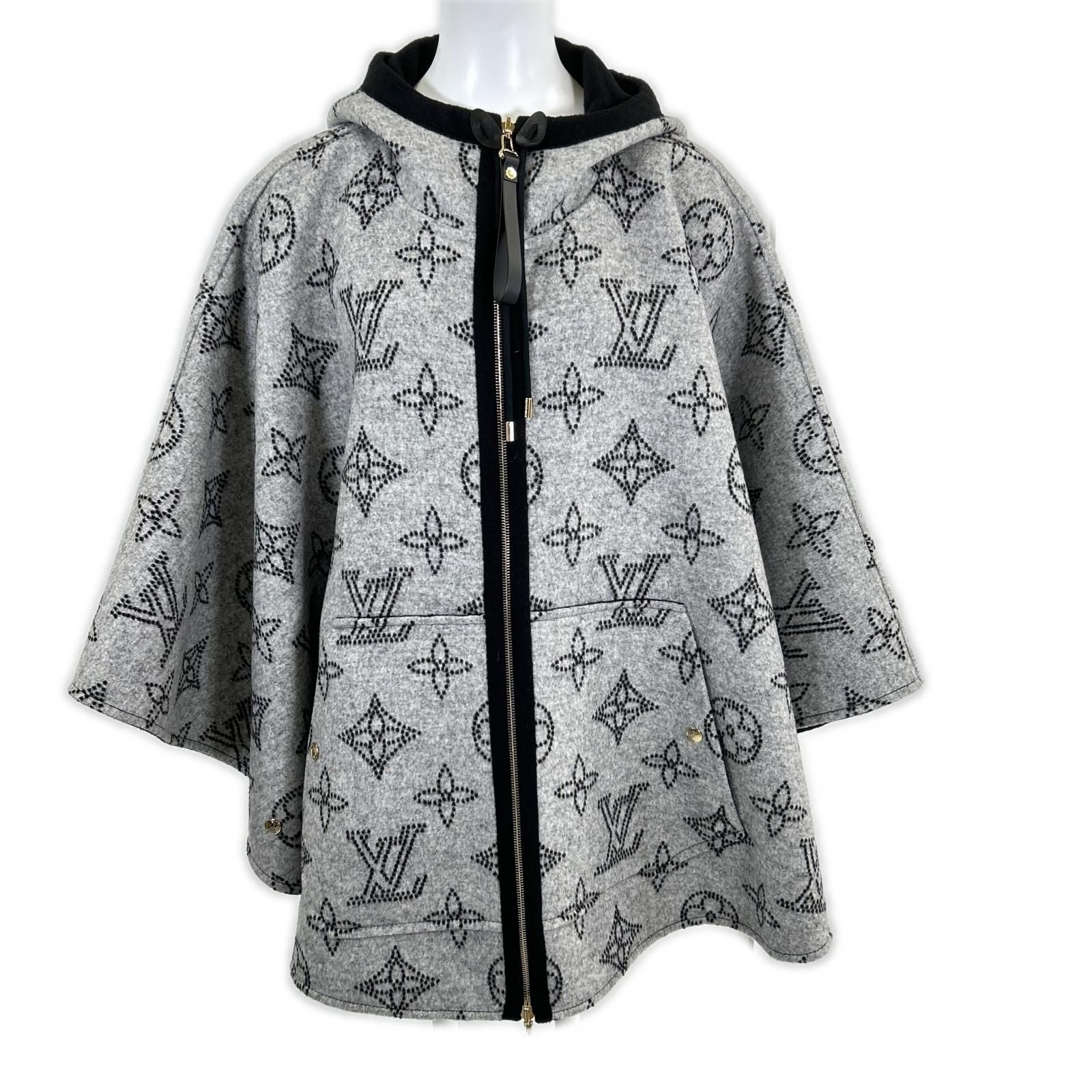 Louis Vuitton Mahina Monogram Reversible Poncho Cape TU