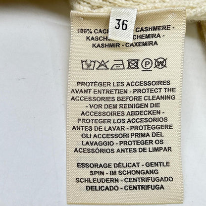 Hermes 2 1 Cashmere 100 Series Button Center Shim Mock Neck Knit Pullover 36 — view 6