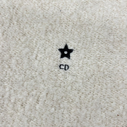 Dior le 244 AM 143 Cashmere Alpaca Silk le CD Star Embroidery Back Logo Knit — view 8