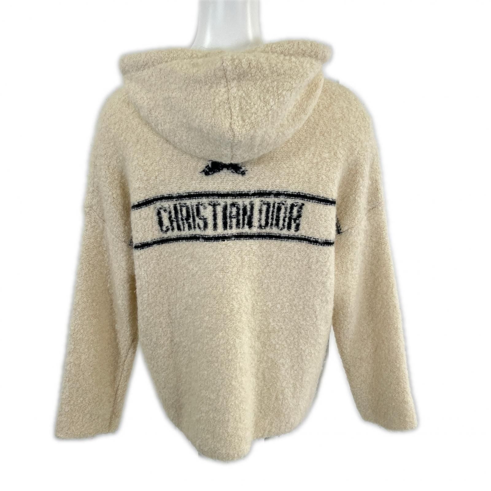 Dior le 244 AM 143 Cashmere Alpaca Silk le CD Star Embroidery Back Logo Knit — view 3