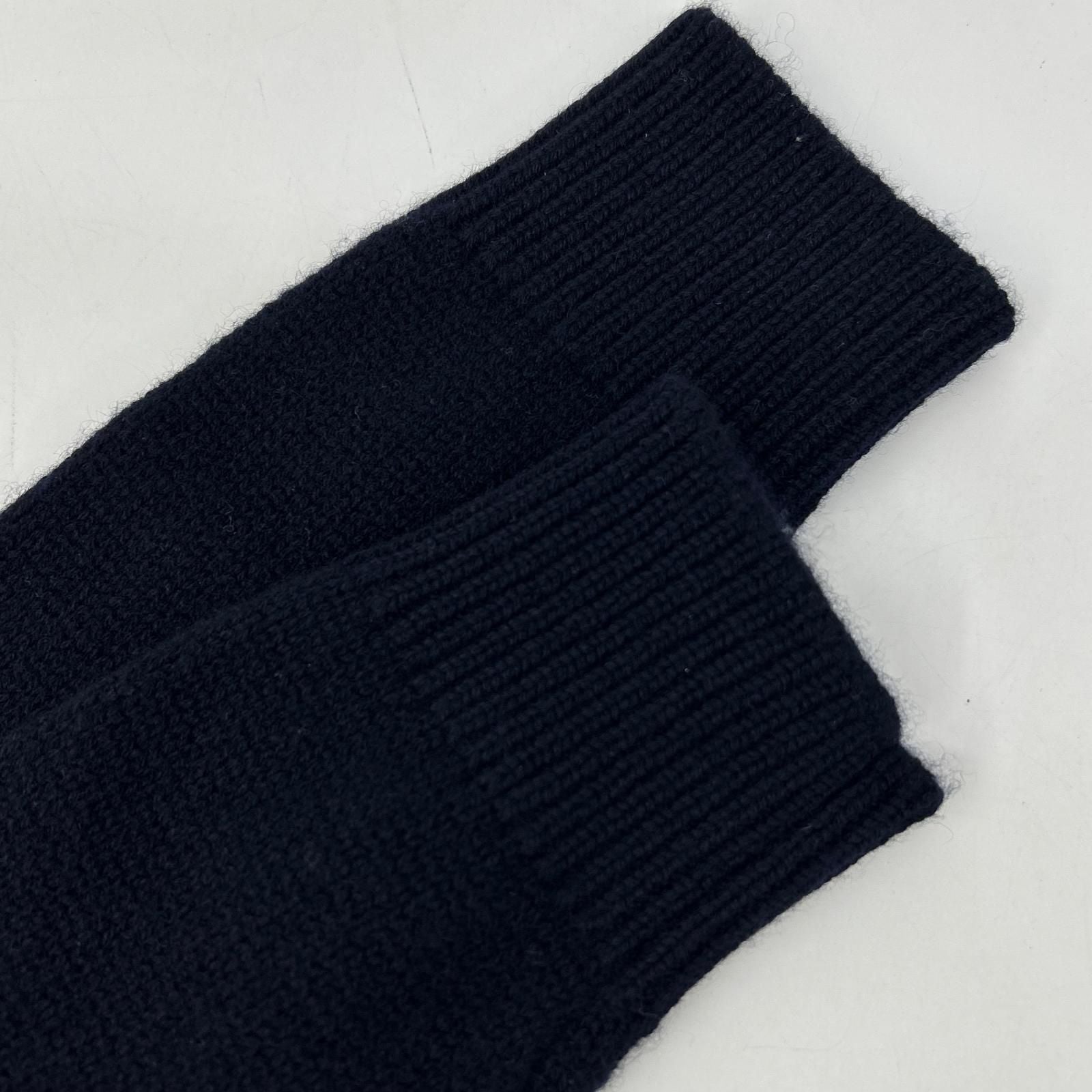 Hermes Cashmere 100 Series Button Cropped Shirt Knit Cardigan 34 — view 8