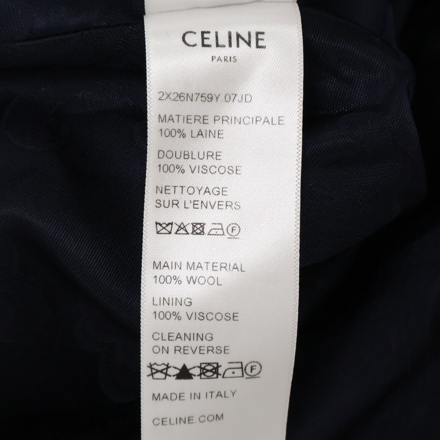 Celine Triomphe Sleeveless Mini XS Dress — view 6