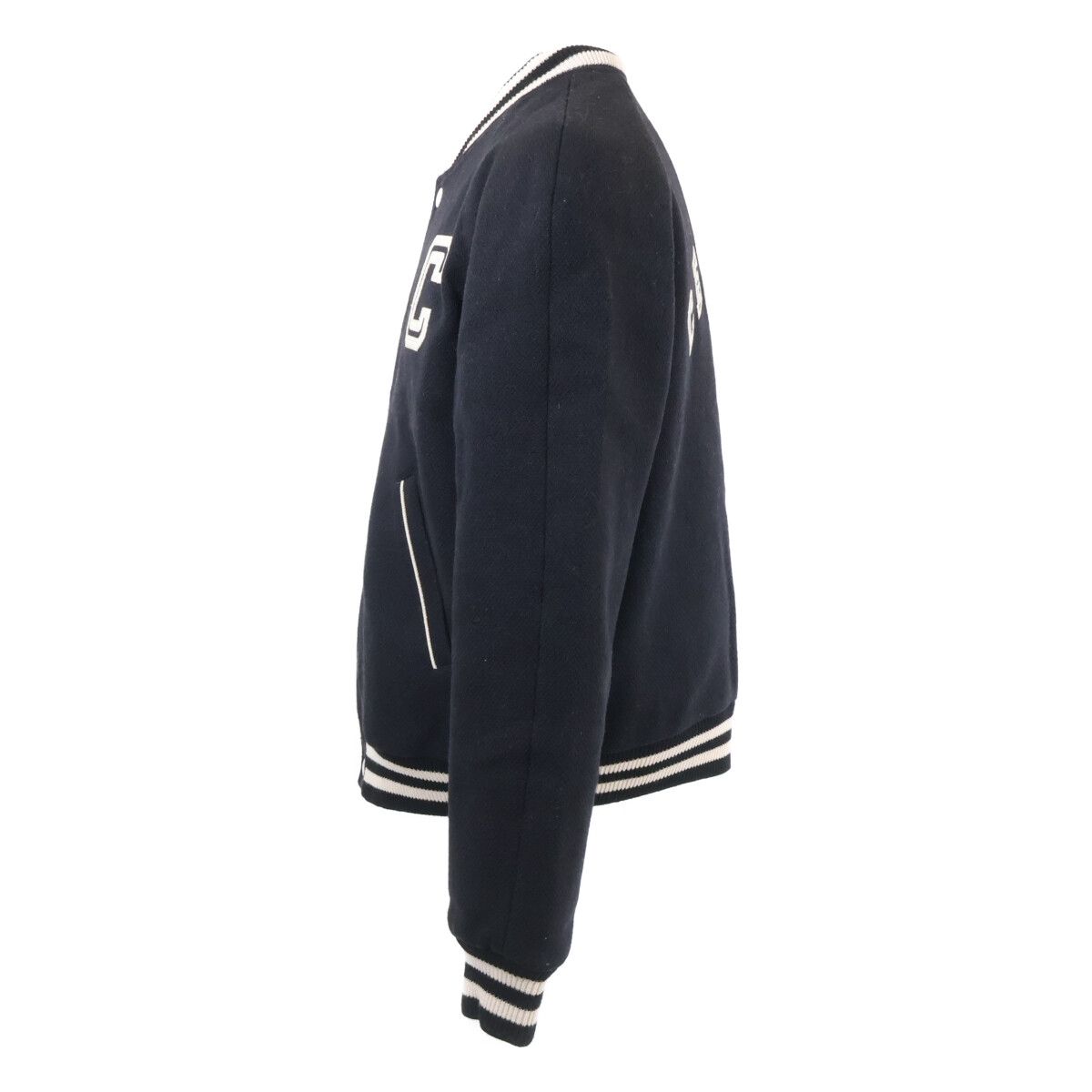 Celine Teddy College Bomber Jacket Carre 50 — view 3