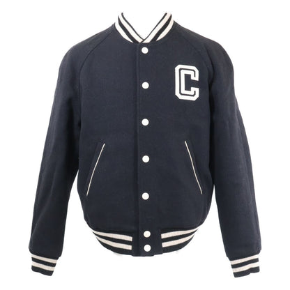 Celine Teddy College Bomber Jacket Carre 50