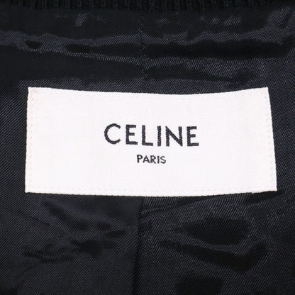 Celine Teddy College Bomber Jacket Carre 50 — view 5