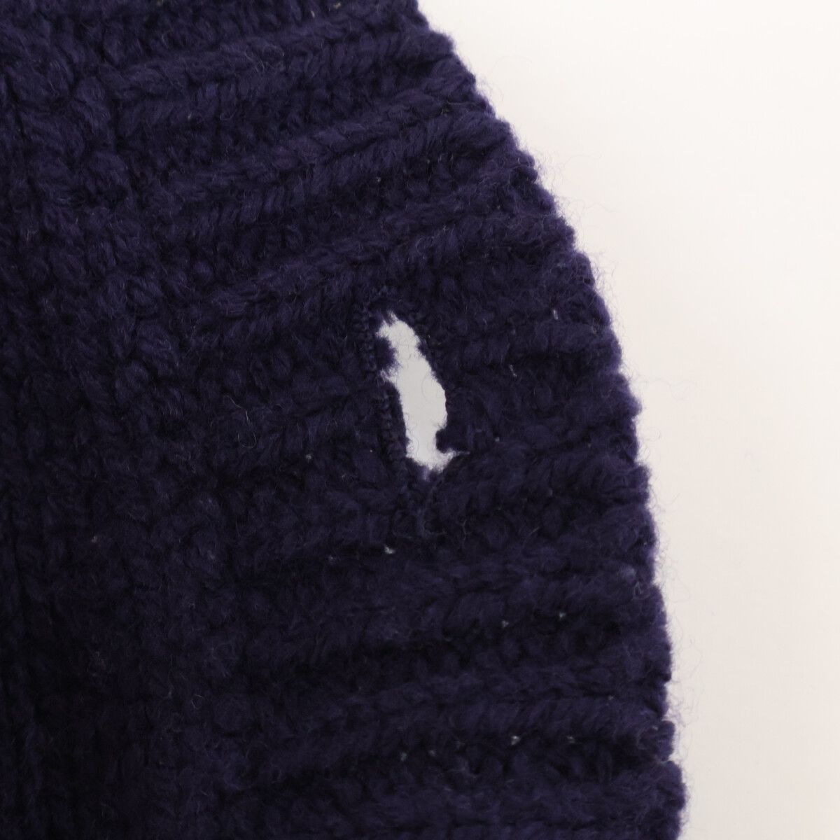 Chanel Coco Neige Wool Knit Cardigan 36 — view 8