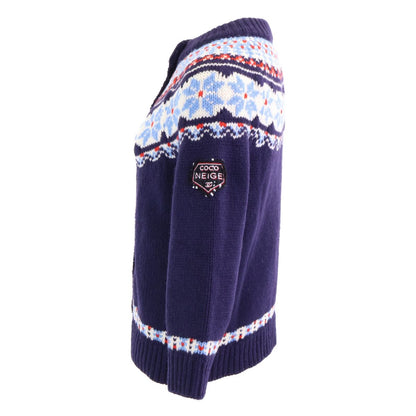 Chanel Coco Neige Wool Knit Cardigan 36 — view 2
