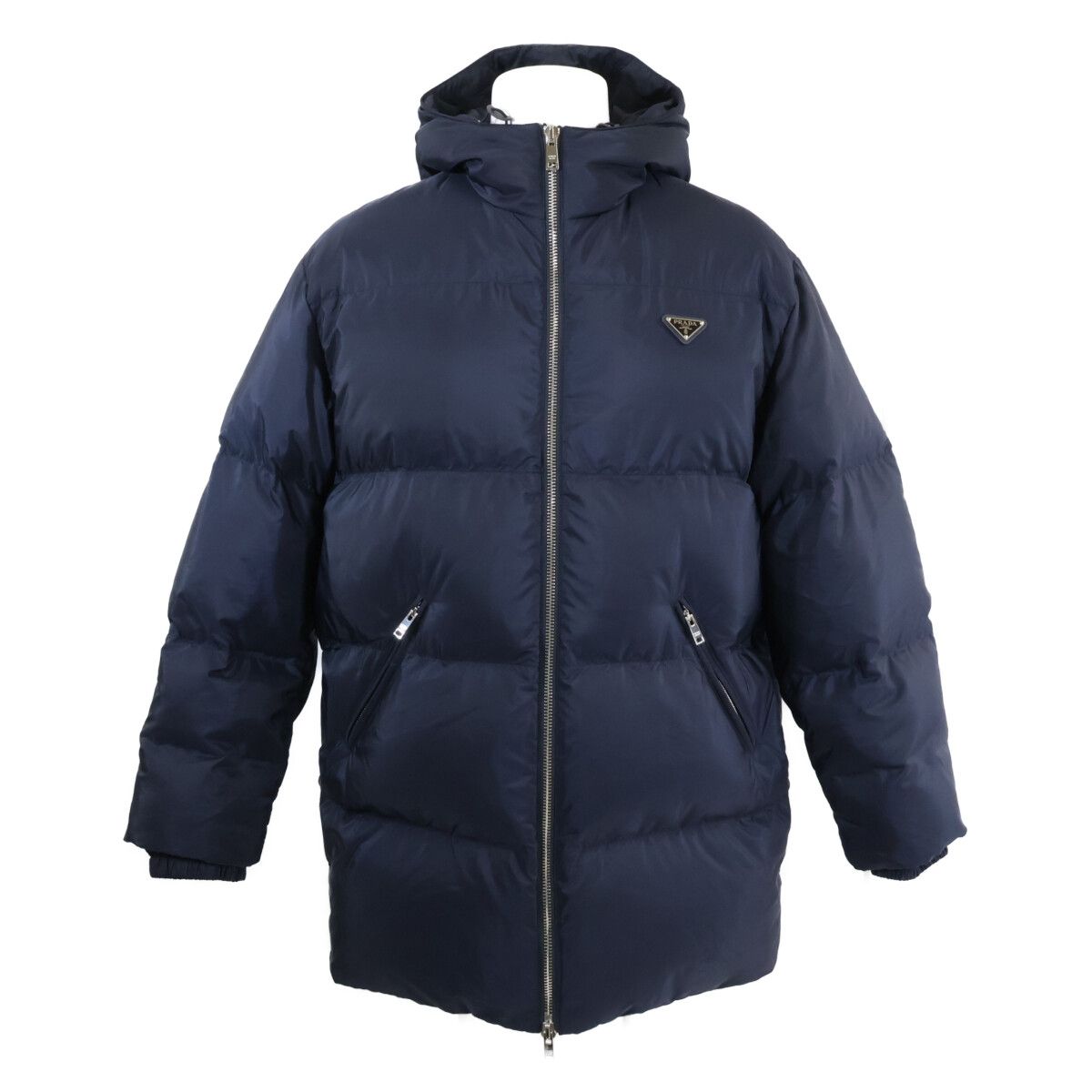 Prada Vintage Triangle Logo Down Jacket
