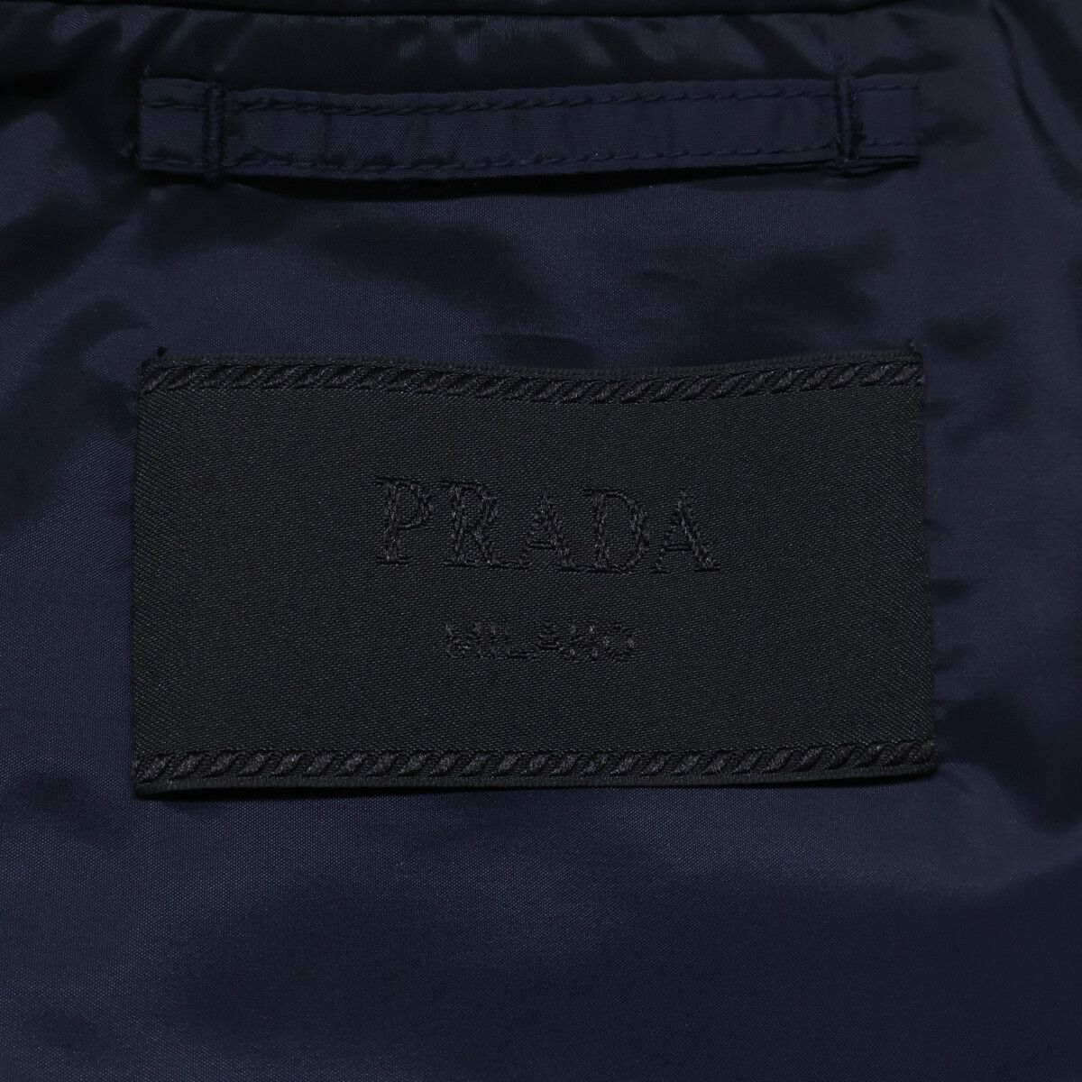 Prada Vintage Triangle Logo Down Jacket — view 5