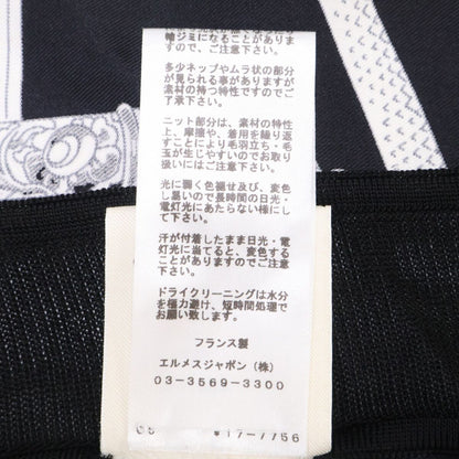 Hermes Twill Lane Long Cardigan with Waist Ribbon 34 — view 8
