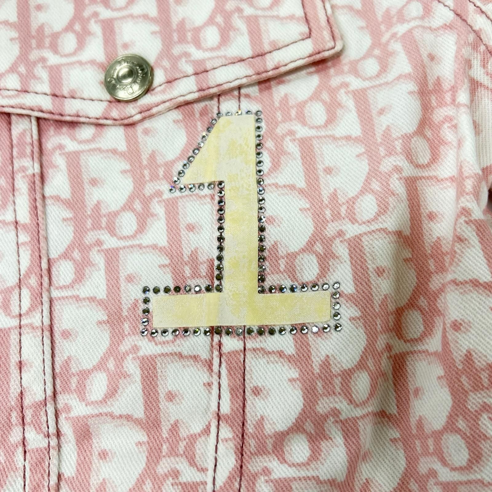 Dior Trotter Denim Jacket 38 — view 8