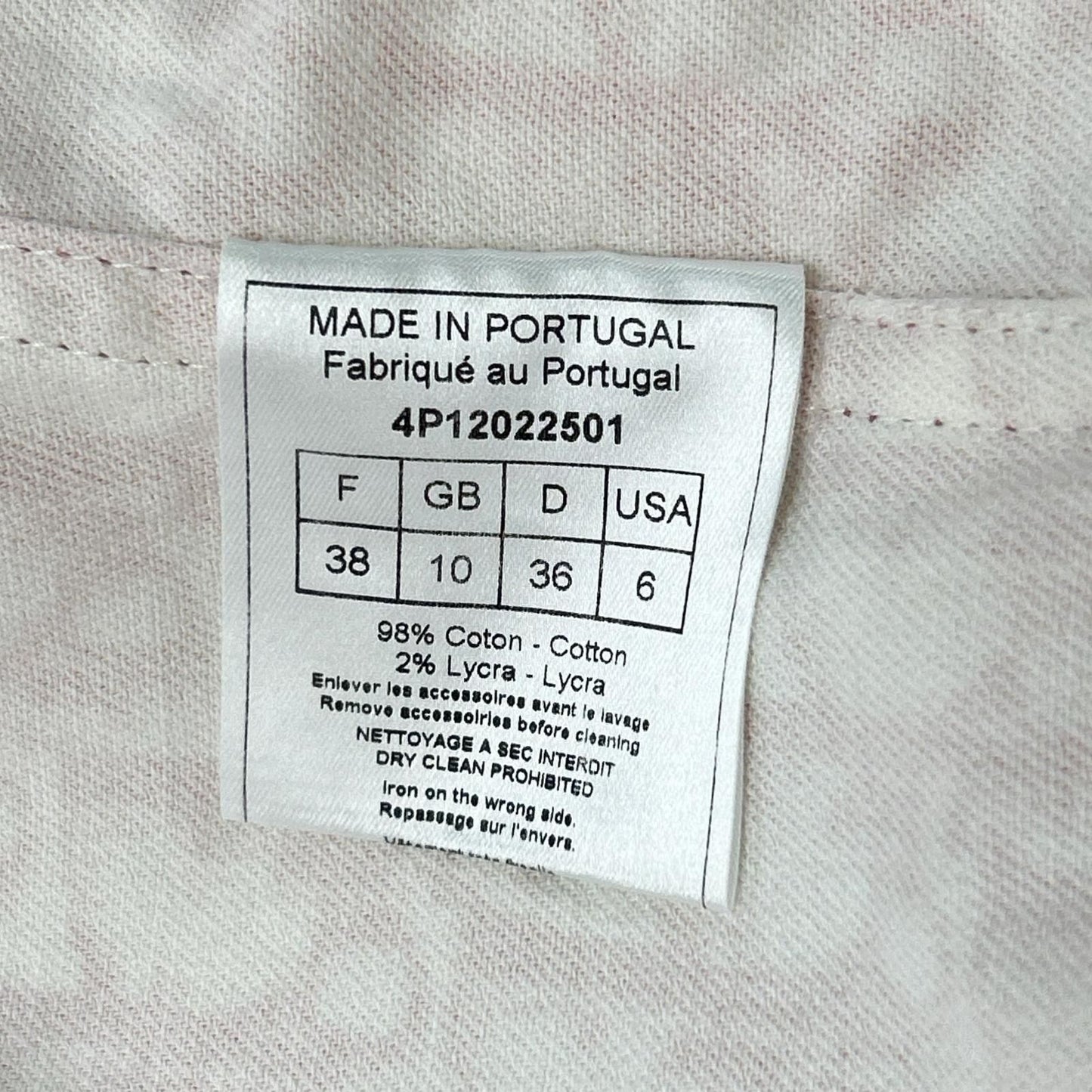 Dior Trotter Denim Jacket 38 — view 5