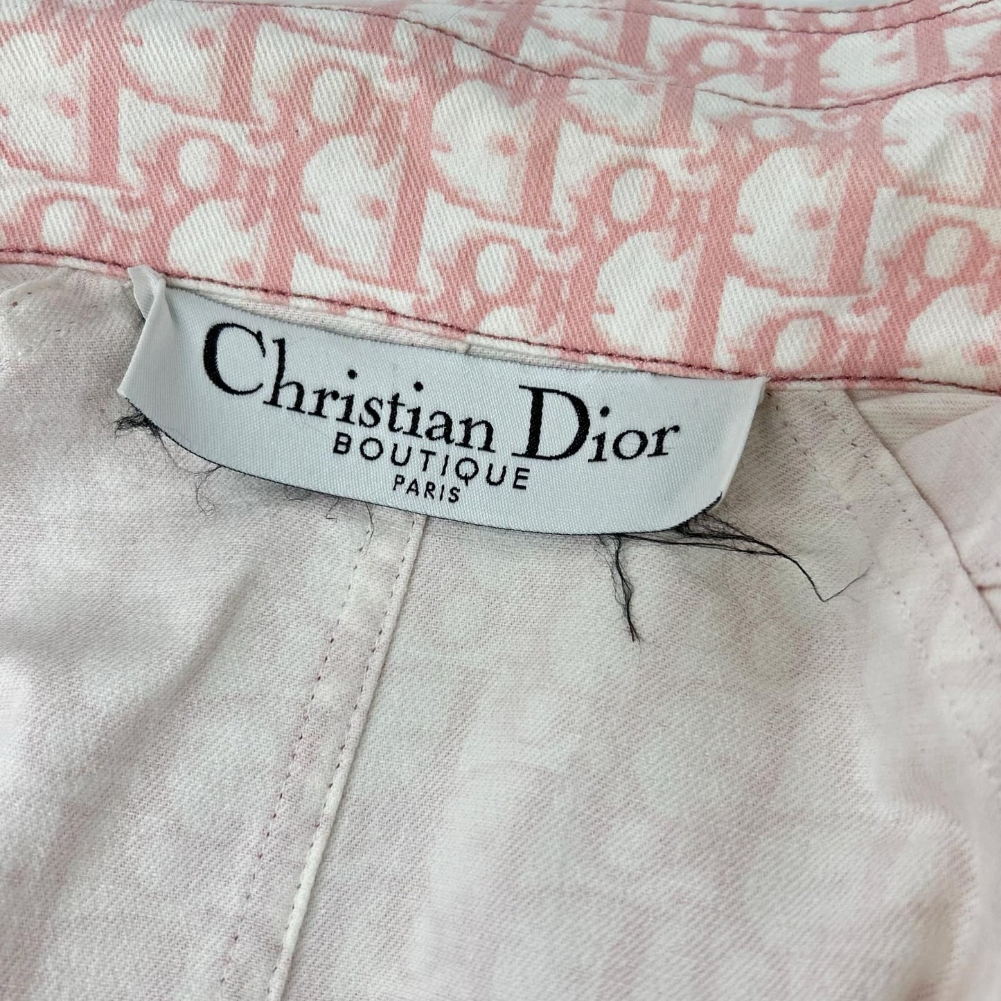 Dior Trotter Denim Jacket 38 — view 4