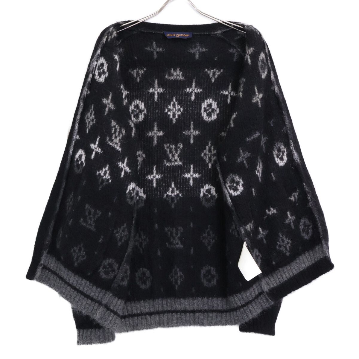 Louis Vuitton Ne5 Monogram Mohair Blend Cardigan — view 4