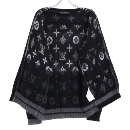 Louis Vuitton Ne5 Monogram Mohair Blend Cardigan — view 4