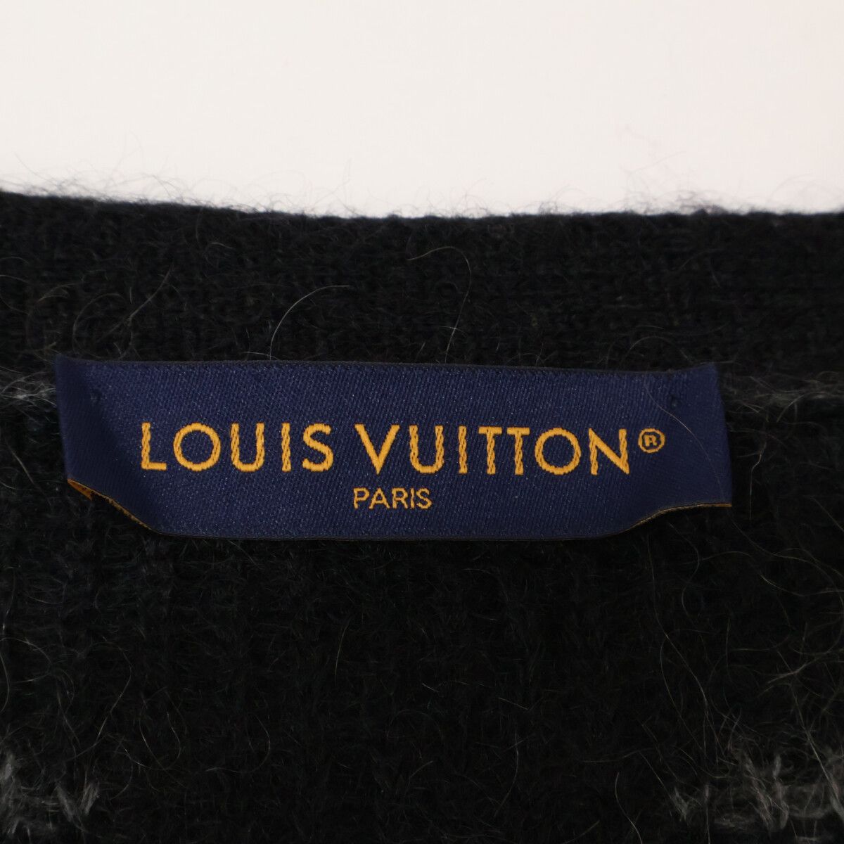 Louis Vuitton Ne5 Monogram Mohair Blend Cardigan — view 5