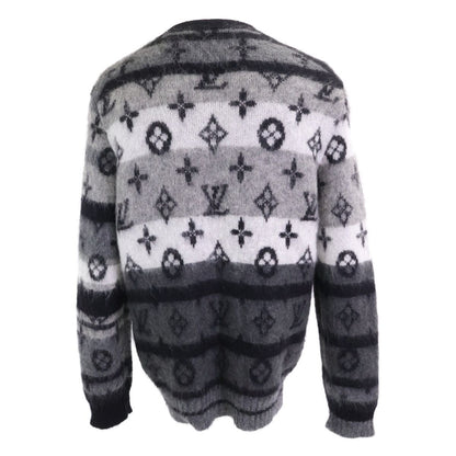 Louis Vuitton Ne5 Monogram Mohair Blend Cardigan — view 3