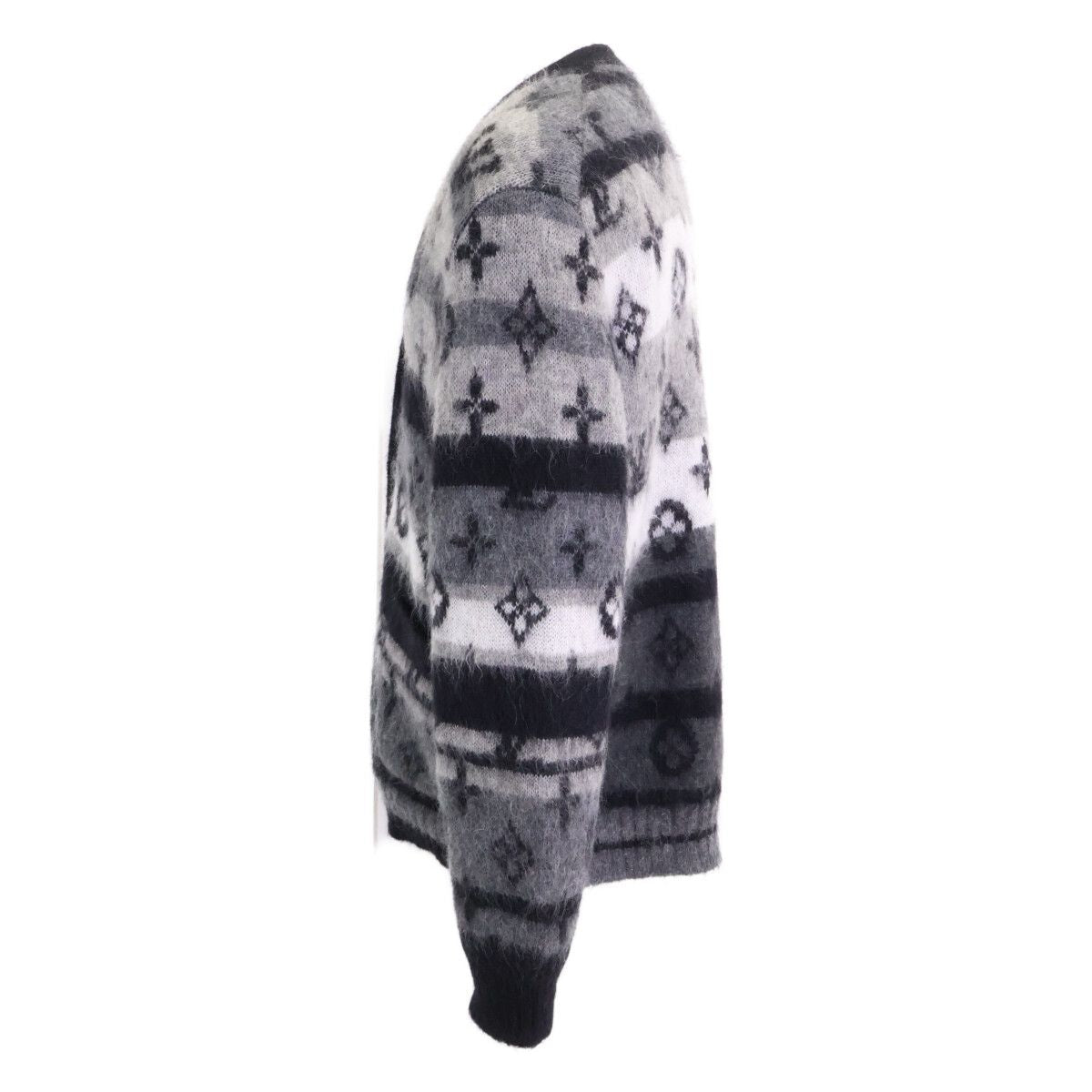 Louis Vuitton Ne5 Monogram Mohair Blend Cardigan — view 2
