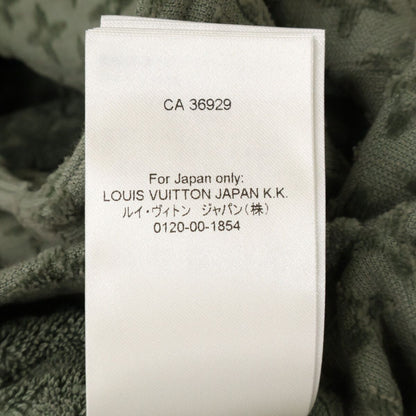 Louis Vuitton Uxv Jacquard Monogram Flower French Terrier Robe with Belt — view 8