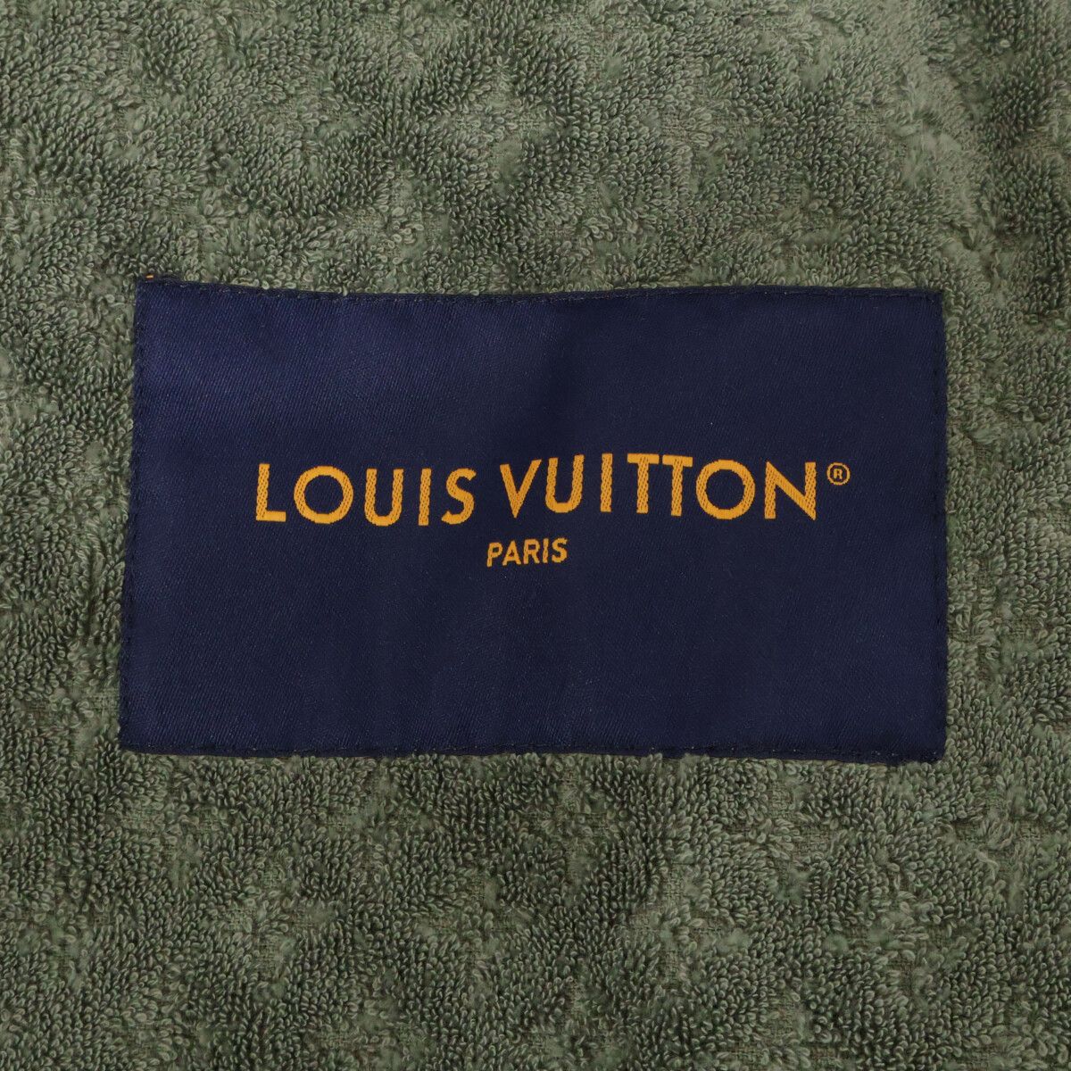 Louis Vuitton Uxv Jacquard Monogram Flower French Terrier Robe with Belt — view 5