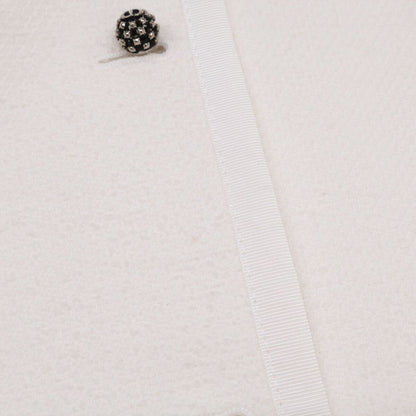 Dior Virgin Wool & Cotton Blend Cles Color Cropped Jacket — view 8