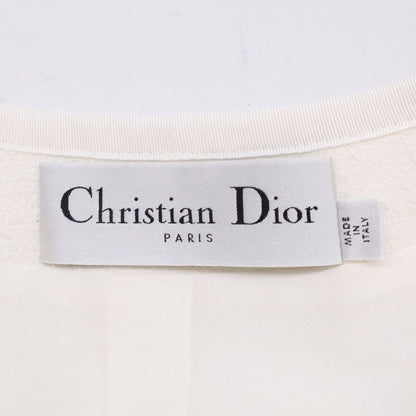 Dior Virgin Wool & Cotton Blend Cles Color Cropped Jacket — view 5