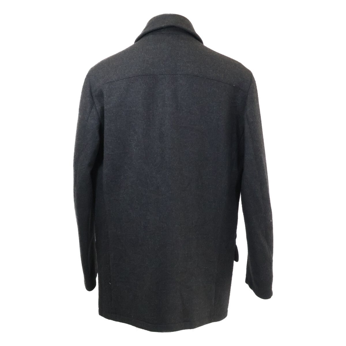 Hermes Cashmere Zip Up Half 52 Jacket — view 2
