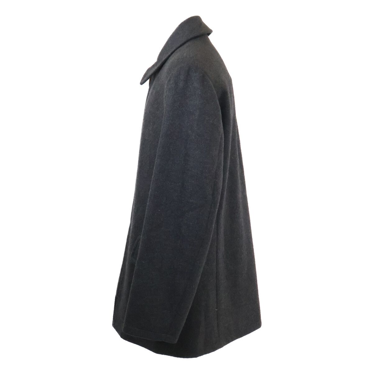 Hermes Cashmere Zip Up Half 52 Jacket — view 3