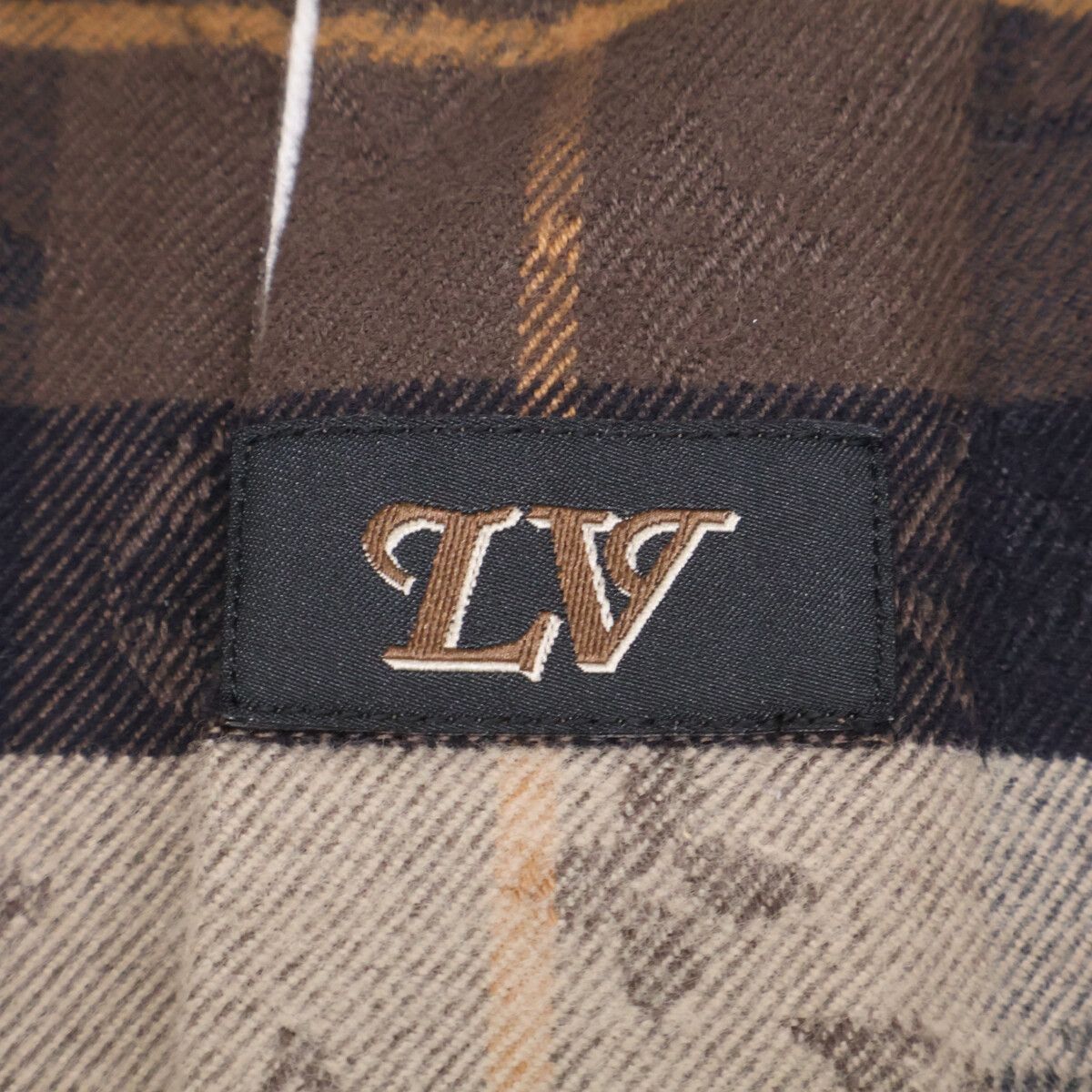 Louis Vuitton Monogram Flannel Long Sleeve Shirt XS — view 7