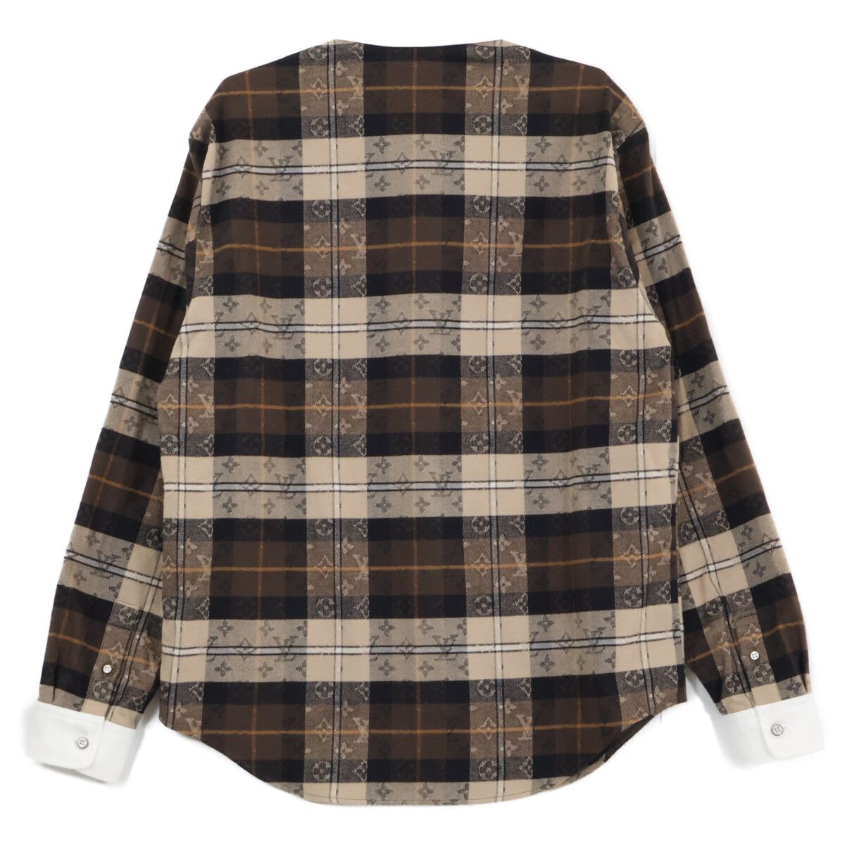 Louis Vuitton Monogram Flannel Long Sleeve Shirt XS — view 2