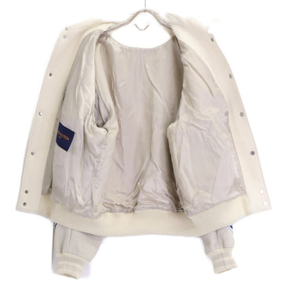 Louis Vuitton Mjy Multi Patch Mixed Leather Varsity Jacket 58 — view 5
