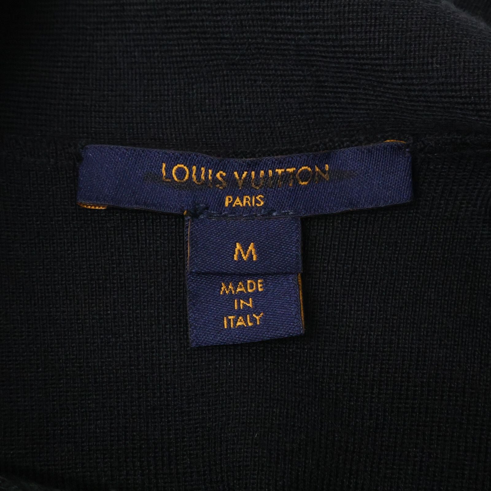 Louis Vuitton Monogram Sequin Cashmere Silk Blend with Belt Knit Sweater — view 4
