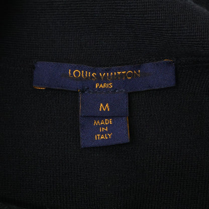 Louis Vuitton Monogram Sequin Cashmere Silk Blend with Belt Knit Sweater — view 4