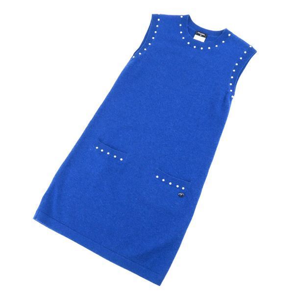 Chanel Dress Blue — view 7