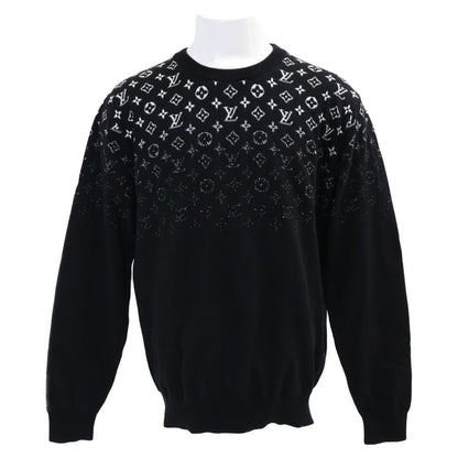 Louis Vuitton Uso Gradient Cotton Crew Neck Knit Sweater