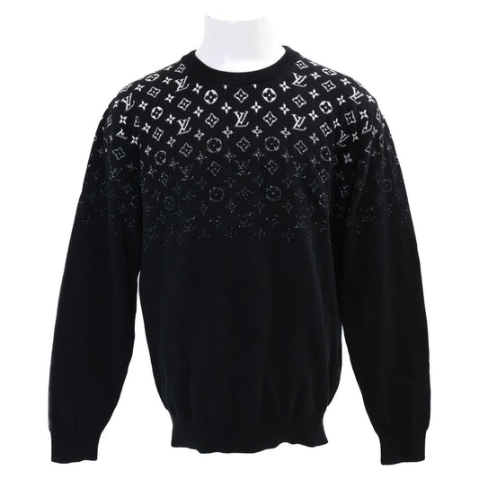 Louis Vuitton Uso Gradient Cotton Crew Neck Knit Sweater