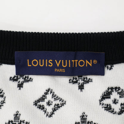 Louis Vuitton Uso Gradient Cotton Crew Neck Knit Sweater — view 4