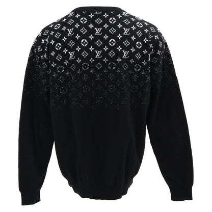 Louis Vuitton Uso Gradient Cotton Crew Neck Knit Sweater — view 3