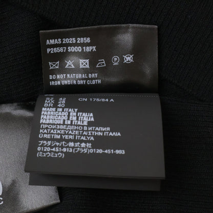 Prada High Neck Knit Sweater with 42 — view 7