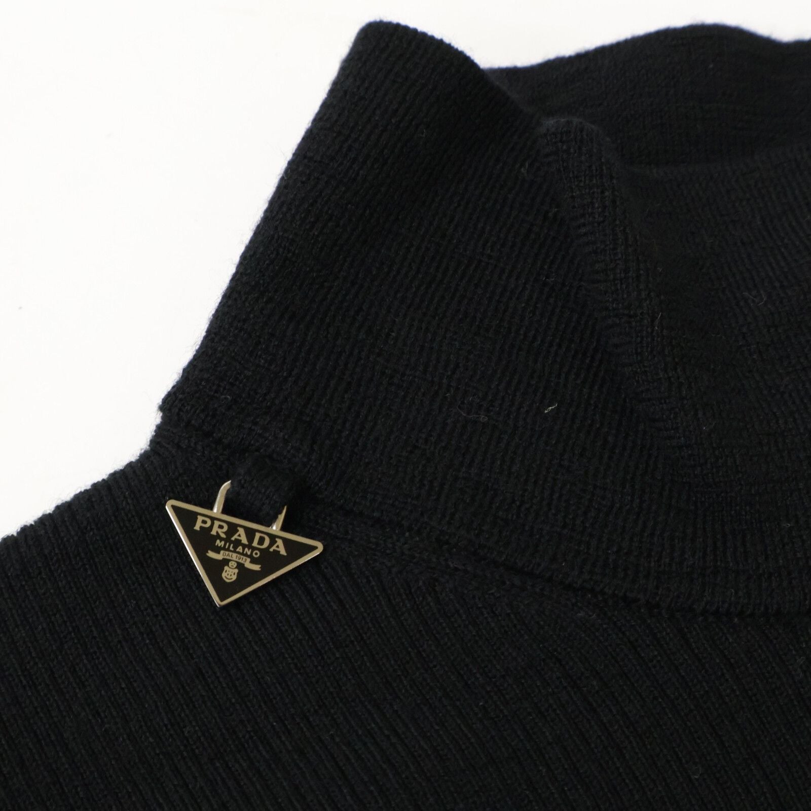 Prada High Neck Knit Sweater with 42 — view 3