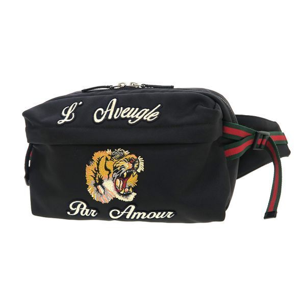 Gucci Embroidery Belt
