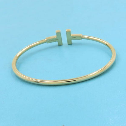Tiffany & Co T Wire Bangle Bracelet — view 3