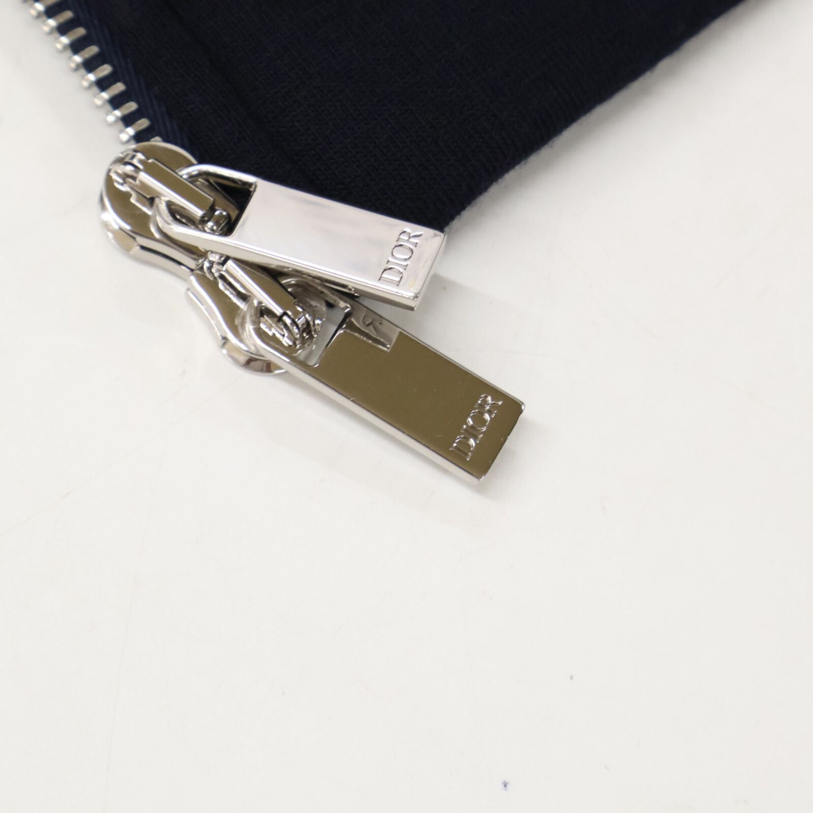 Dior Bonded Zip Up Jacket with Paris Label — view 7