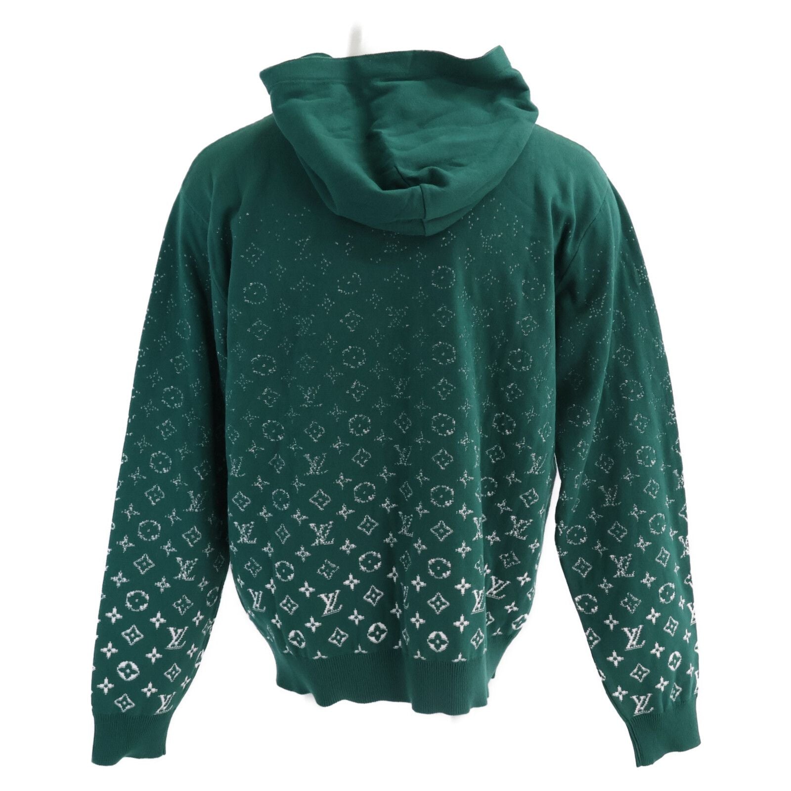 Louis Vuitton Uuso Monogram Gradient Pullover Knit Hoodie — view 3