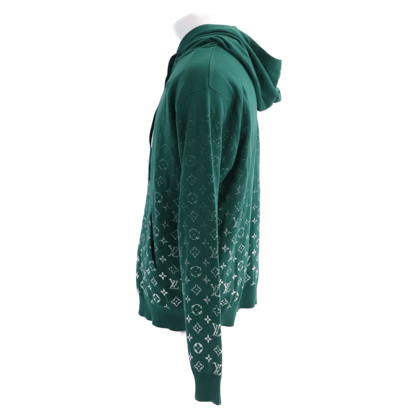 Louis Vuitton Uuso Monogram Gradient Pullover Knit Hoodie — view 2